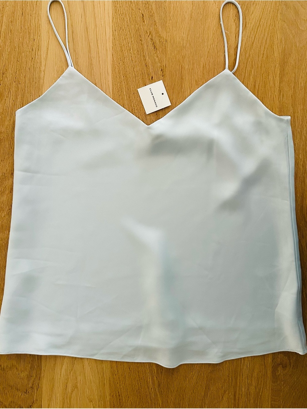 NWT Club Monaco Pale Blue Camisole, Medium